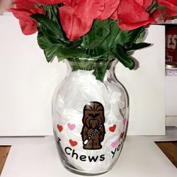 Custom Valentines day Flowers Vases
