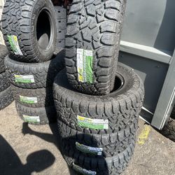 33x12.50R17 New TBB Tires Installed And Balanced Included