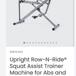 Sunny Health & Fitness Upright Row-N-Rider Exerciser