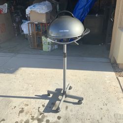 George Foreman Grill,matching Cover Indoor Or Outdoor
