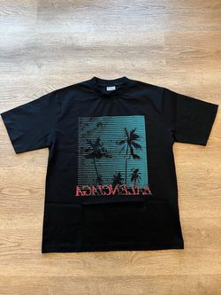 Balenciaga Palm Tree Graphic T-Shirt