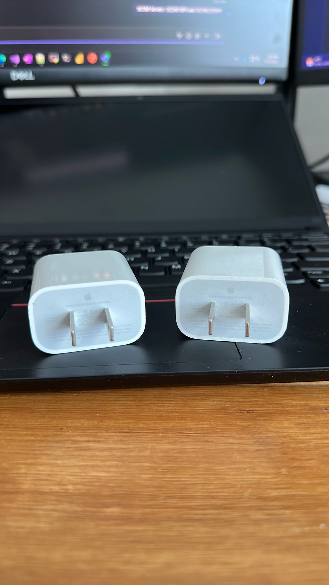 Original Apple IPhone Chargers - Upgrading To 17 Series So Selling 20W Chargers