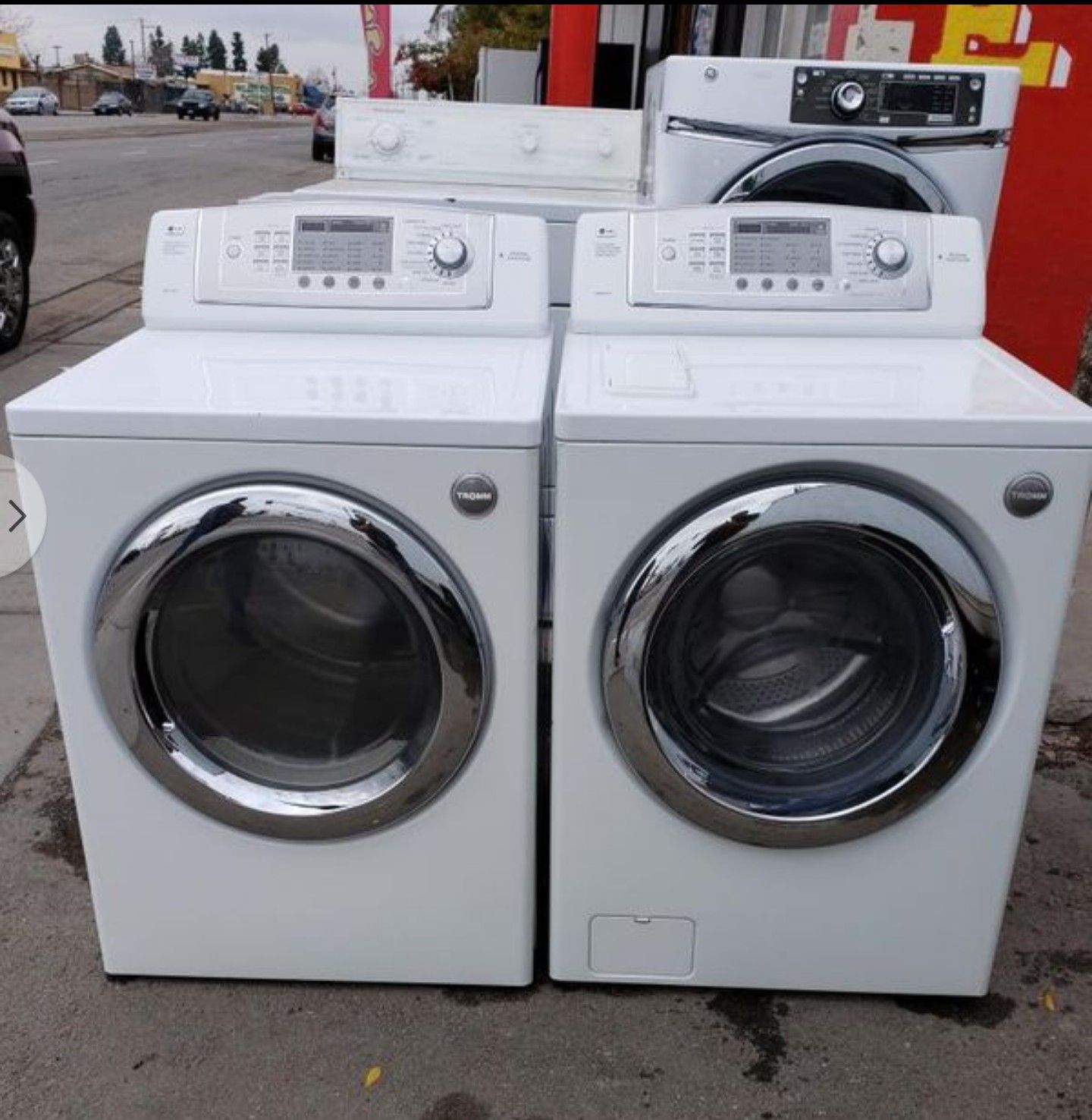 Lg Front Load Washer & Dryer