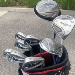 Junior Golf set Irons 5-9 PW, Hybrid, Fairway wood and Driver