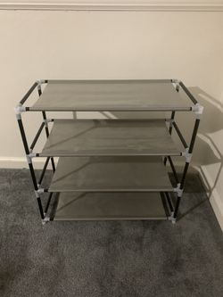 4 Tier 12 Pairs Shoe Organizer