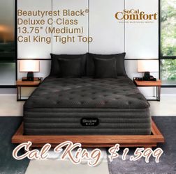 BeautyRest Black Deluxe C-Class Cal King Tight Top