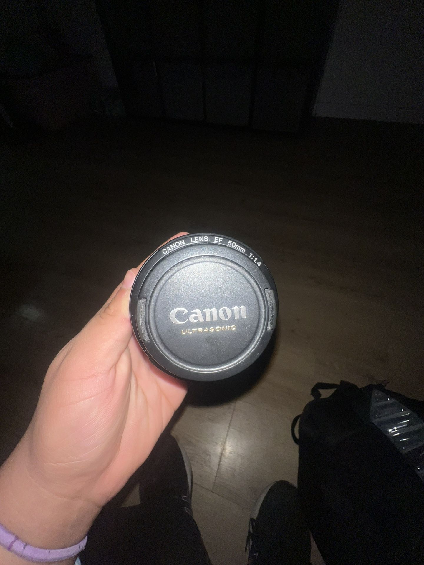 ultra sonic EF 50mm F/1.4 USM canon lense