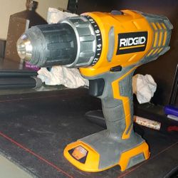 Ridgid 18 Volt Drill Like New Only Tool Never Used It 