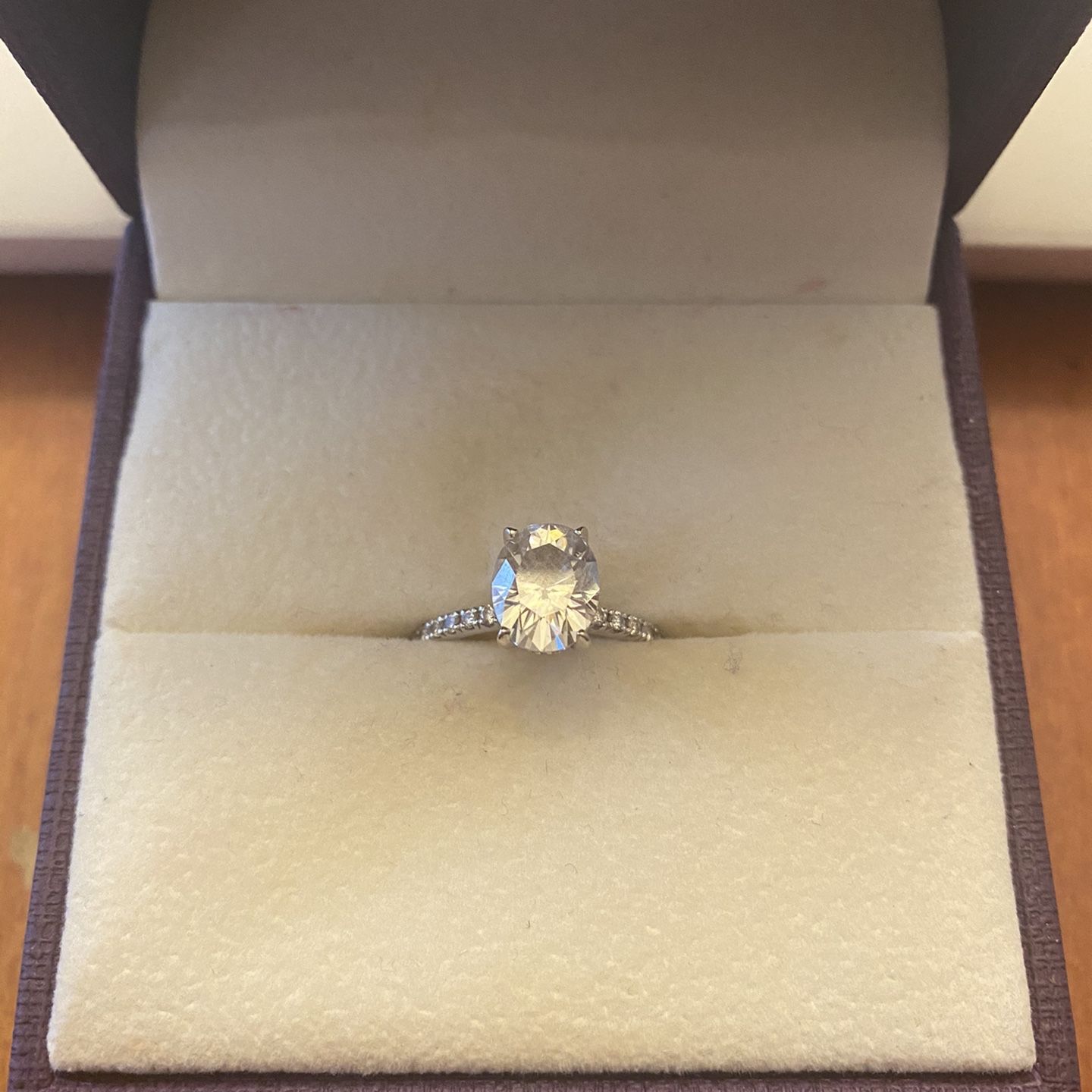 2.52 Carat Moissonite Ring