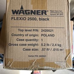 Wagner Flexio 2500 Black Paint Sprayer