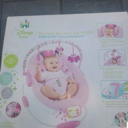 Infant Girl Baby Bouncer Minnie Mouse