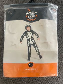 Kids skeleton costume
