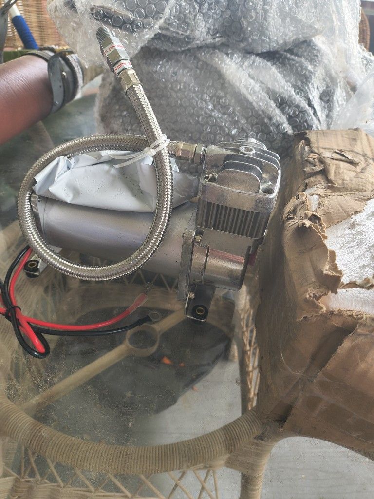 Air Compressor And Tanks