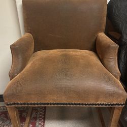 Leather Bar Stools- Two