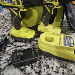 ONE+ 18V Cordless Compact 1/2 in. Drill and Impact Driver Kit with (2) 1.5 Ah Batteries, Charger and Bag

