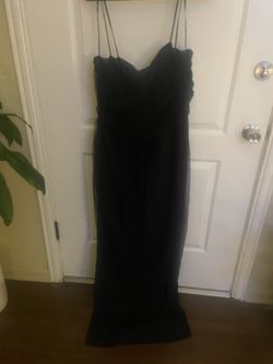 DKNY Ruched Chiffon Dress - Size 16