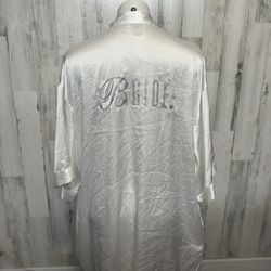 Victoria secret BRIDE white robe