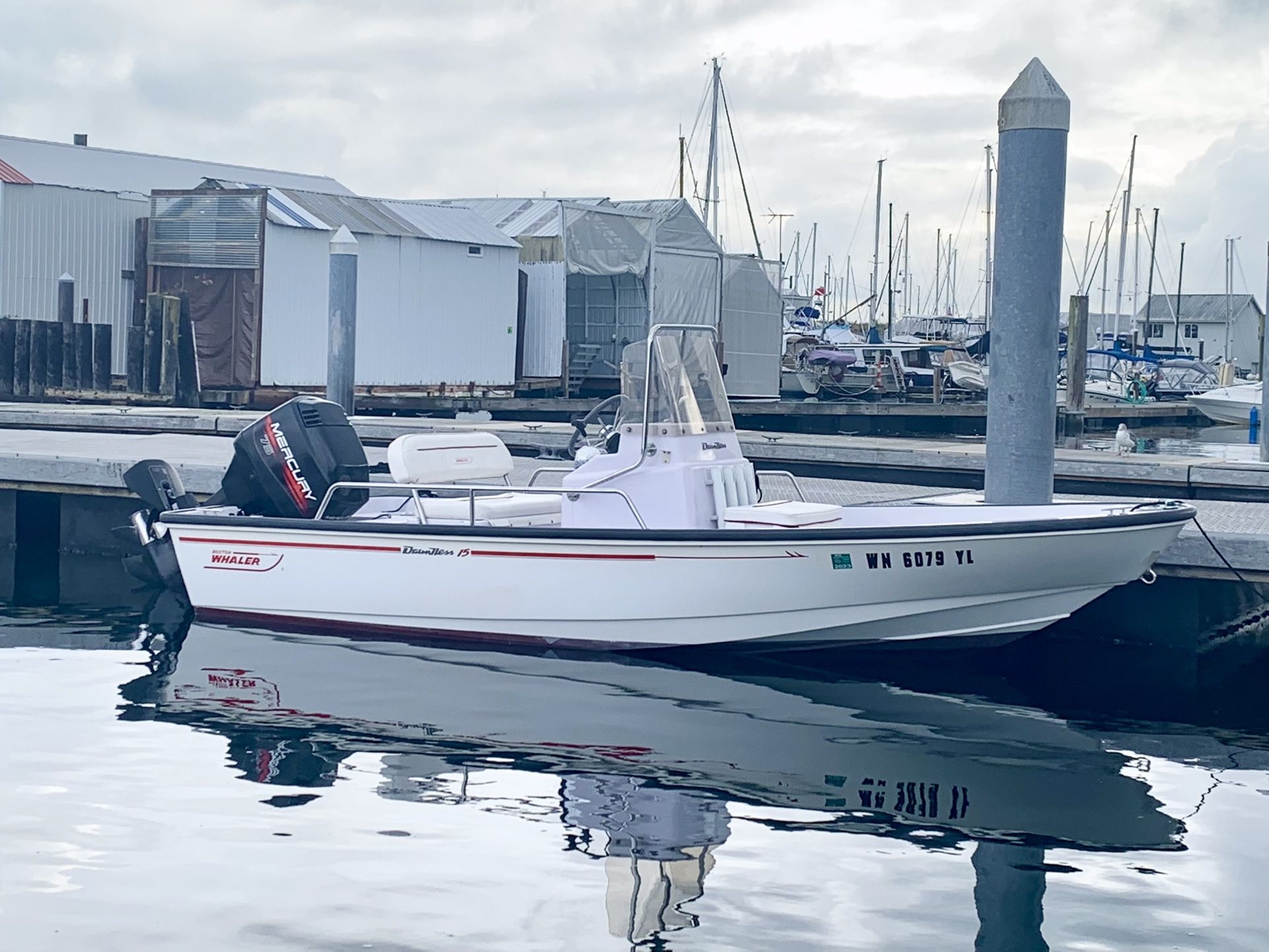 1997 Boston Whaler Dauntless 15 for Sale in Edgewood, WA - OfferUp