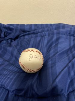 Jason Veritek Signed Ball