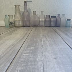 ANTIQUE AND VINTAGE BOTTLES