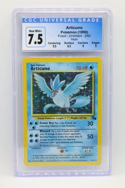 Pokemon Articuno CGC 7.5