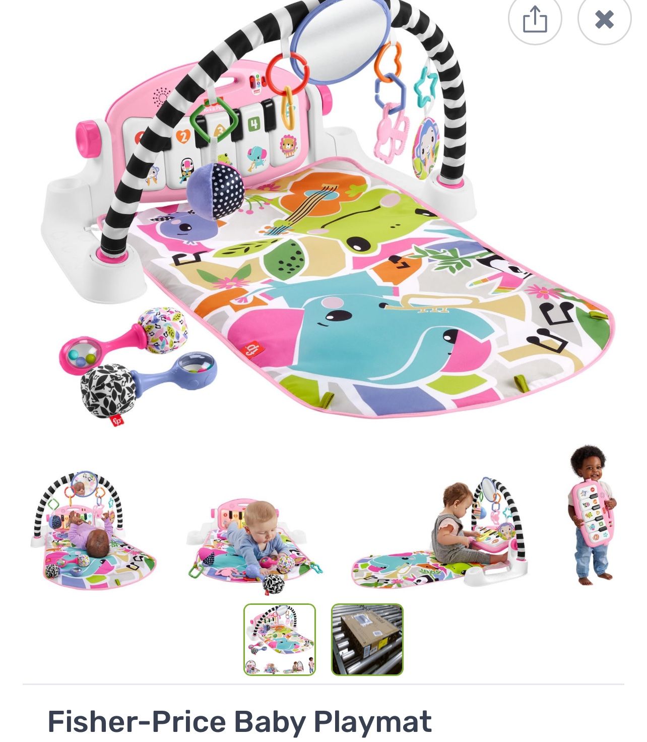 Fisher-Price Baby Playmat