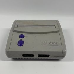 Super Nintendo SNES Control Deck Console Gaming System Only SNS101 Black/Gray
