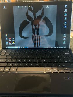 Microsoft Windows surface pro 4 laptop, computer tablet touch screen.