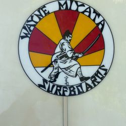 Wayne Miyata  Surfboard 9”2