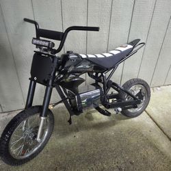 Modded 72v Razor Electric Bike