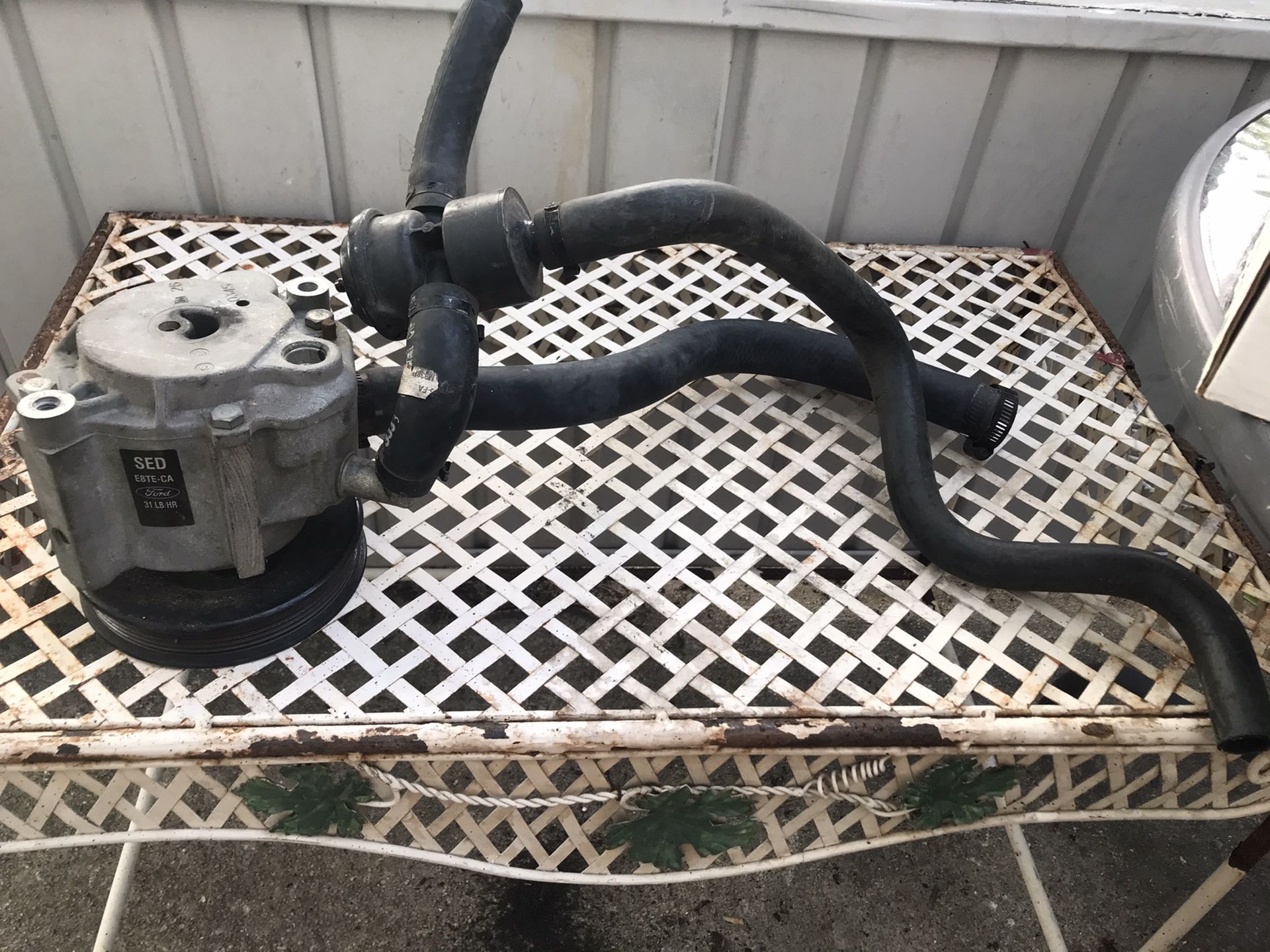 Ford OEM Smog Pump Air Injection Hose Assembly Air Diverter Valve F150