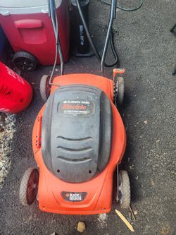Black N Decker Electric Lawn 