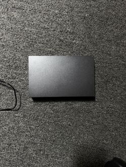 Black Portable External Hard Drive
