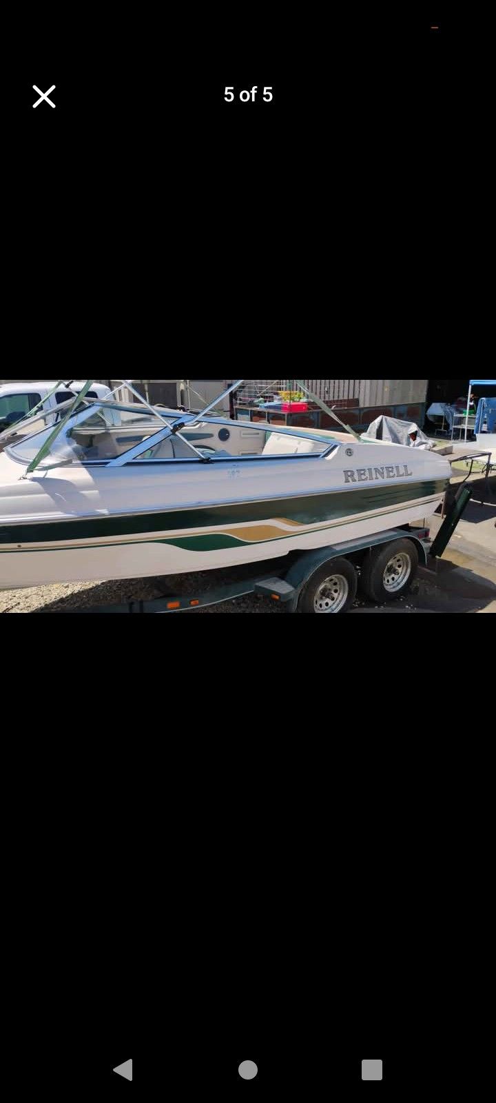 1998 Reinell Ski Boat V8 Motor
