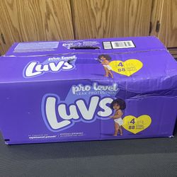 Luvs Diapers Size 4 