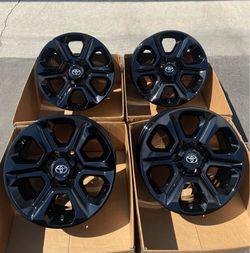 17” Toyota 4Runner Tacoma OEM Wheels Gloss Black