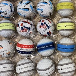 24 TaylorMade TP5, TP5X, Tour Response and Speedsoft Golf Balls As Pictured ⛳️ ——— 