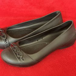 Crocs Gianna Chain Link Ballet Flats BLACK WOMENs SHOES Size 11 ‼️ NEW - NO BOX ‼️