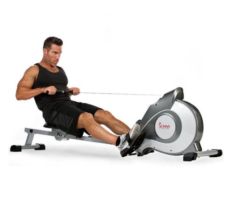 Magnetic Rowing Machine Rower w/ LCD Monitor, New in Box