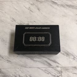 Wi-Fi Security Camera Digital Clock
