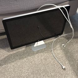 Apple monitor.  25 inches wide 15 3/4 tall.