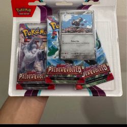 Paldea Evolved 3 Pack Blister