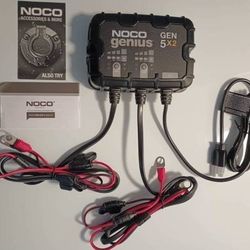 BRAND NEW GEN5X2-NOCO GENIUS 2 BANK SMART MARINE BATTERY CHARGER - $120 (Harahan)