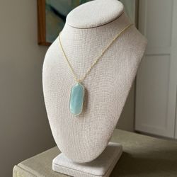 Amazonite Pendant Necklace ( firm on price ) 