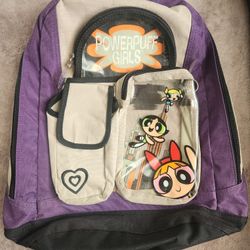 Vintage Cartoon Network Powerpuff Girls Backpack