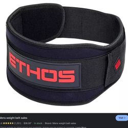 ETHOS NYLON WEIGHT LIFTING BELT SIZE XL