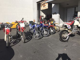 Dirt bikes for sale