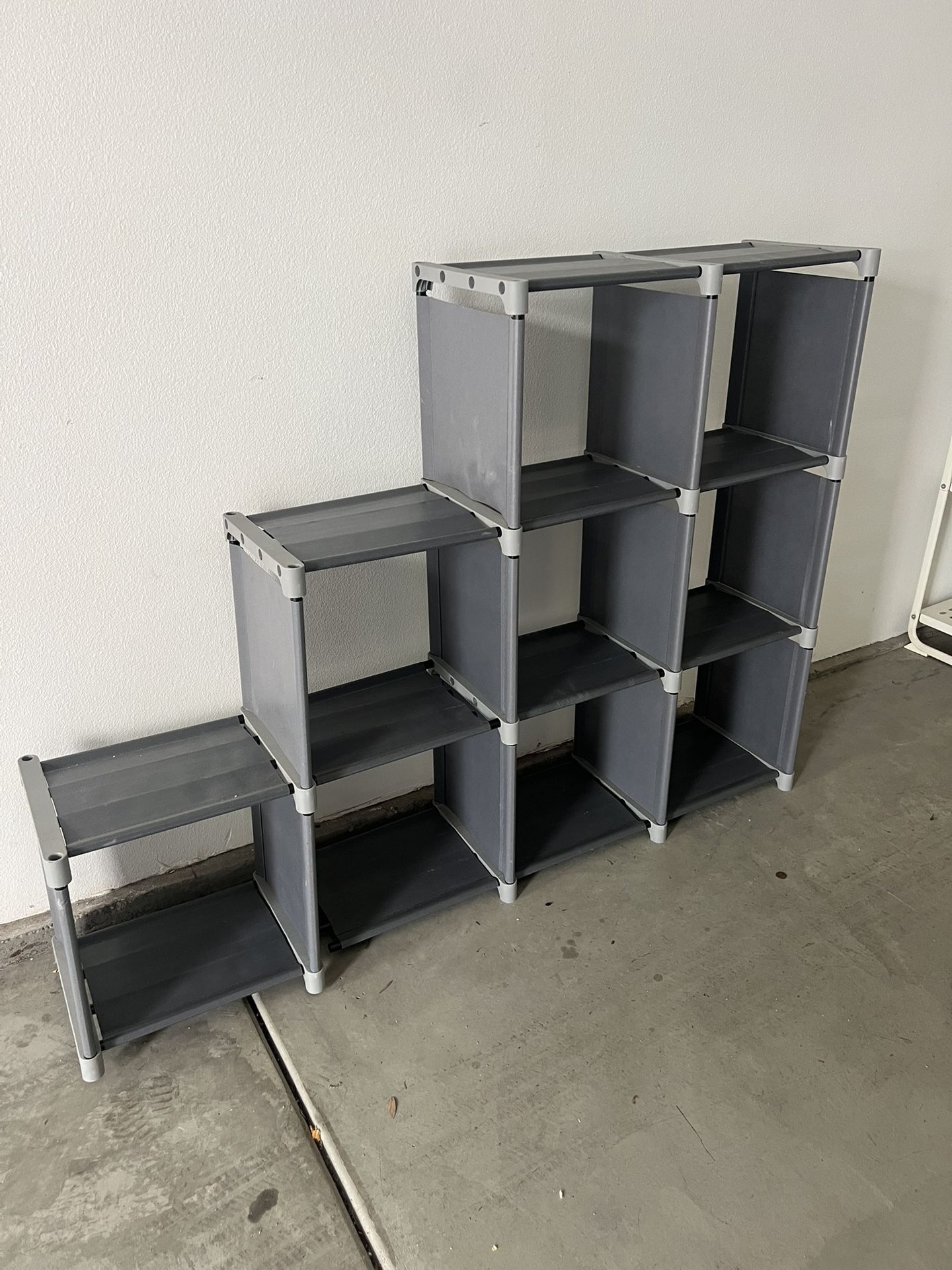 Adjustable 9 Cube Storage Closet Organizer