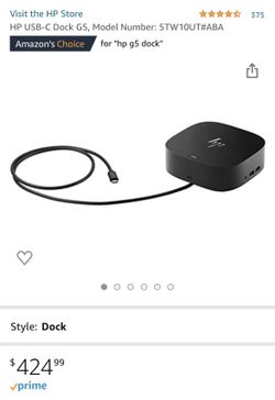 HP G5 dock