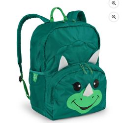 Firefly! Outdoor Gear Chip the Dinosaur Kid's Backpack - Green (15 Liters), Unisex $10 NEW
